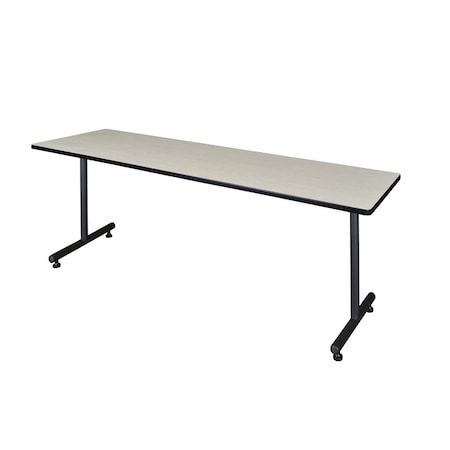 Kobe Rectangle Training Table, 84" W, 29" H, Laminate Top, Maple MKTRCT8424PL